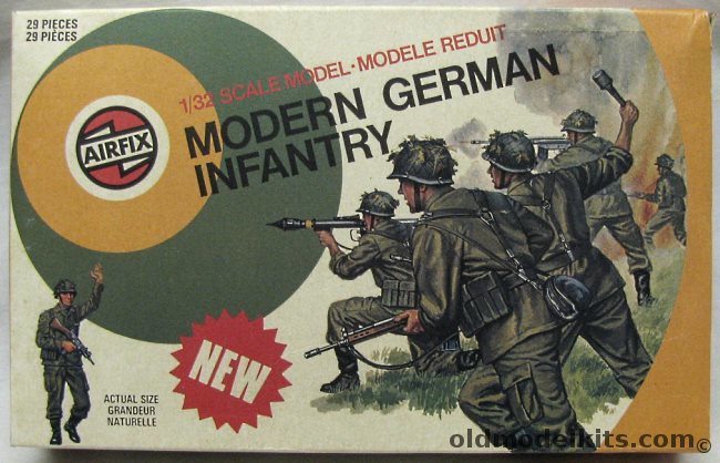 Airfix 1/35 Modern German Infantry, 51473-2 plastic model kit
